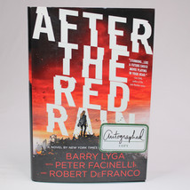 SIGNED After the Red Rain, signed by Barry Lyga and Peter Facinelli, Twilight - £61.34 GBP