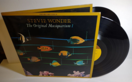 Stevie Wonder&#39;s Original Musiquarium I Double Vinyl LP Record Album Club Edition - £55.97 GBP