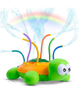 Water Sprinkler for Kids - Backyard Spinning Turtle Toy - Summer Splashi... - $21.60