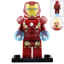 Iron Man Mark 7 (Avengers 2012) Marvel Endgame Custom Minifigure Block Toys - £2.38 GBP
