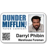 DARRYL PHIBIN ON THE OFFICE NAME BADGE PROP HALLOWEEN COSPLAY MAGNET BACK - €13,95 EUR DARRYL PHIBIN ON THE OFFICE NAME BADGE PROP HALLOWEEN COSPLAY MAGNET BACK - €13,95 EUR