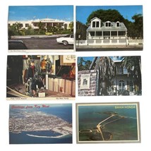 Vtg 1970&#39;s Key West FL Postcard Lot of 6 Hemingway House Pirate Museum Airview - £9.84 GBP
