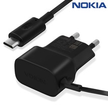 NEW Original OEM Nokia AC-18E Wall Micro USB Travel Charger Euro Plug - £7.98 GBP