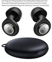 Q8 Quiet Earplugs -45dB Noise Reduction Silicone Ear Plug Pack Black - $17.70