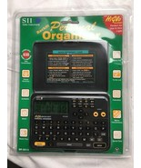 SEIKO SII Personal Organizer PDA Blu HiGlo Backlight w/ Secret data Key ... - $365.32 MXN