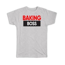 Baking Boss : Gift T-Shirt Shortbread Day Party Wall Decor Poster Cookies Bakery - £14.10 GBP