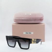 MIU MIU MU10WS 1AB5D1 Black/Grey Gradient 55-19-135 Sunglasses New Authe... - $284.09