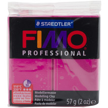 Fimo Professional Soft Polymer Clay 2oz-True Magen - £11.55 GBP