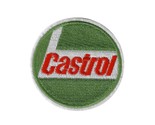 CASTROL OIL IRON ON PATCH 2.8&quot; Round Embroidered Racing Jacket Auto Spor... - £3.09 GBP