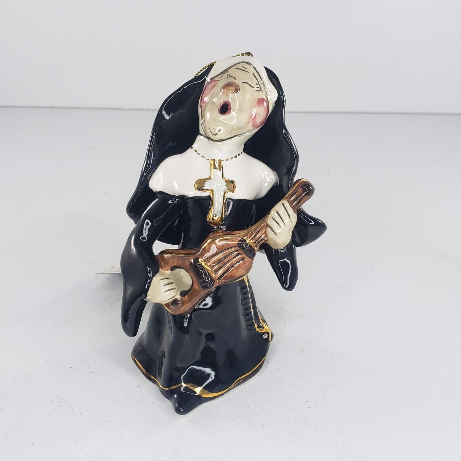 Blue Sky Clayworks Nun Mother Song In My Heart Candle Snuffer Ornament - $14.99
