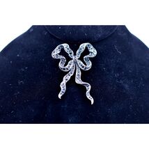 Vintage MMA CN Metropolitan Museum Marcasite Bowtie Brooch - $85.39