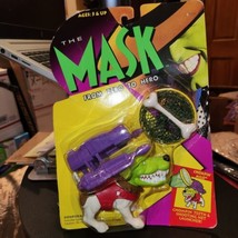 NEW Vintage 1995 Kenner The Mask Chompin&#39; Milo  Action Figure Jim Carrey - £15.42 GBP