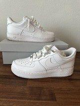 Nike Air Force 1 07 Low Womens Casual Shoes White DD8959-100 Size 10.5 - £60.88 GBP
