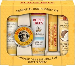 NEW Burt&#39;s Bees Essential Gift Set, 5 Travel Size Products-Holiday Gift Set - $12.82