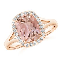 Authenticity Guarantee

ANGARA 1.99 Ct Claw-Set Cushion Morganite Halo Split ... - $1,871.10