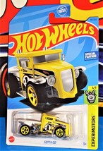 Hot Wheels 2023 Experimotors #48 Gotta Go Yellow w/ 5SPs - £1.95 GBP