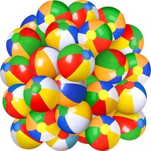 30 Pieces 20 Inch Inflatable Beach Balls Pool Game Classic Blow Up Beach Toys Fo - £59.51 GBP