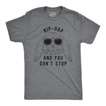 1 Pcs Grey Men Hip Hop And You Dont Stop T-Shirt Size S #MNCT - £17.30 GBP