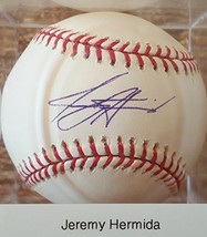 Jeremy Hermida Signed Autographed Official Major League (OML) Baseball -... - £19.48 GBP