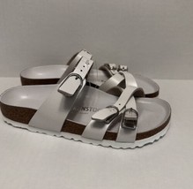 Birkenstock Mayari Pearl White Womens Shoes Casual Sandals Sandals 37 Women 6 - £55.16 GBP