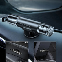 2-in-1 Car Safety Hammer Window Glass Breaker Seat Belt Cutter High Hardness Tun - £18.04 GBP+
