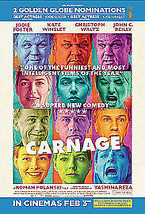 Carnage DVD (2012) Jodie Foster, Polanski (DIR) Cert 15 Pre-Owned Region 2 - $17.80