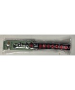 Kerusso Paws And Pray Dog Collar, 5 ft. &quot;Be Strong and Courages&quot; - $33.83 CAD