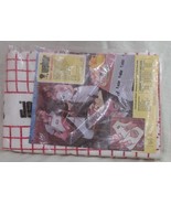 Vintage Weber BBQ Grill Terry Tablecloth In Original Packaging NOS NEW - $38.69