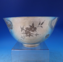 Dogwood by Kirk Sterling Silver Ice Bowl Hand Engraved #79 4&quot; x 8&quot; (#7148) - £797.48 GBP