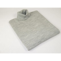 Men PRINCELY Turtle neck Sweater From Turkey Merino Wool 1011-80 Silver image 2