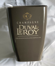 Duval Leroy champagne Plastic Ice Bucket Createur D&#39;Excellence Depuis 18... - £35.05 GBP