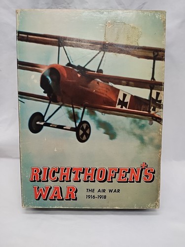 *Missing Rulebook*Avalon Hill Richthofens War The Air War 1916-1918  Boa... - $21.77