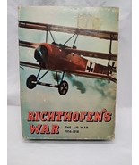 *Missing Rulebook*Avalon Hill Richthofens War The Air War 1916-1918  Boa... - $29.86 CAD