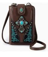 New Montana West Turquoise  Cross Crossbody Purse - $55.39 CAD
