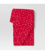 Wondershop Snowflake Printed Plush Throw Blanket Christmas Red/Ivory 50&quot;... - $17.68 CAD