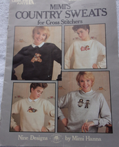 Leisure Arts Leaflet 503 Mimi’s Country Sweats For Cross Stitchers 1987 - $1.99