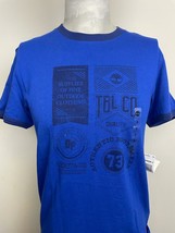 Timberland Men&#39;s Short Sleeve Blue T-Shirt   6904J-454  SIZES: S - £14.52 GBP