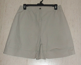 Excellent Womens Woolrich Stone Beige A-LINE Skirt Size 12 - £20.26 GBP