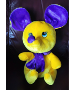 2009 Sugar Loaf Yellow Purple Mouse Bear James Madison University Cute D... - £12.58 GBP