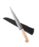 14&quot; Full Tang Bowie Knife Set with Real Wood Handle &amp; Leather Sheath – F... - $452.94 MXN