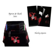 Harley Quinn Server Book and Apron Set  - $43.90