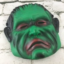 Vintage Frankenstein Rubber Mask Halloween Costume Accessory Prop Horror Monster - £23.72 GBP