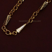 Unisex Italian Turkey chain 916% 22k Gold Chain Necklace Daily wear Jewelry 114 - £2,628.81 GBP+