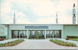 Entrance To Visitor&#39;s Center John. F. Kennedy Space Center NASA Postcard PC371 - £3.92 GBP