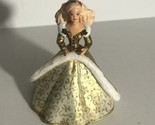 Vintage Hallmark Holiday Barbie Christmas Decoration Holiday Ornament XM1 - $9.89