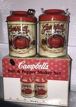 Campbell Soup Tin Salt and Pepper Shakers by Giftco - £9.58 GBP