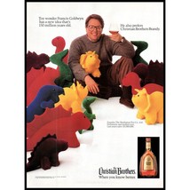 1991 Christian Brothers Brandy Manhattan Toy Company Vintage Print Ad Wall Art - $10.97