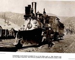 Vintage 9&quot; x 11&quot; Photograph Colorado &amp; Southern Number 49 Ca 1902 Cooke ... - £12.05 GBP