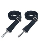 2 Pcs Adjustable Bimini Boat Top Straps With Loops And Single Snap Hook ... - £15.84 GBP