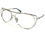 Coach Eyeglasses Frames HC 7036 Natalie L069 Silver Round Oversized 60-1... - $65.29